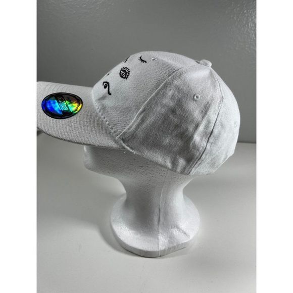 DKPS Gorras Funny Eyes Unisex Casual BuckleBack Cap. White OSFM - Picture 5 of 9